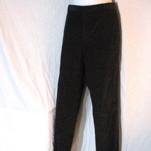 NWT NEW MIU MIU Stretchy Corduroy TROUSER Pant 50 Luxury Formal CHARCOAL GREY